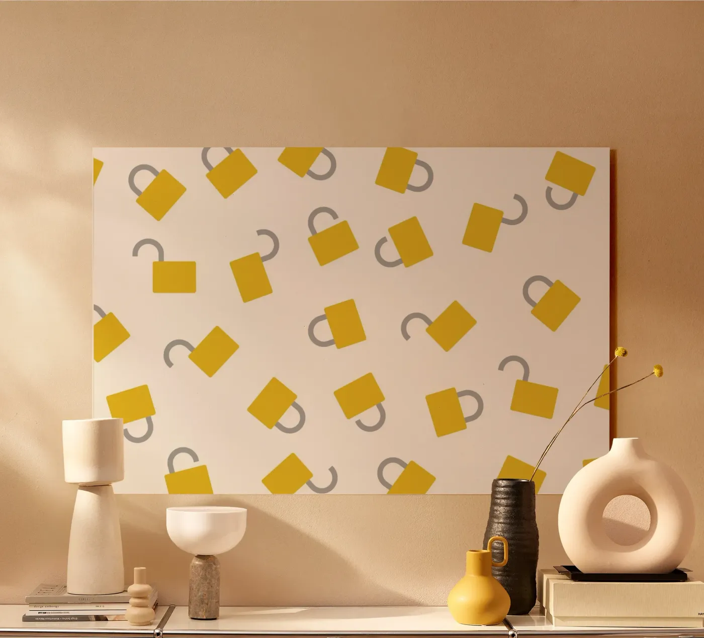 Key Open Random Acryl-Glas von Studio Fun Boy