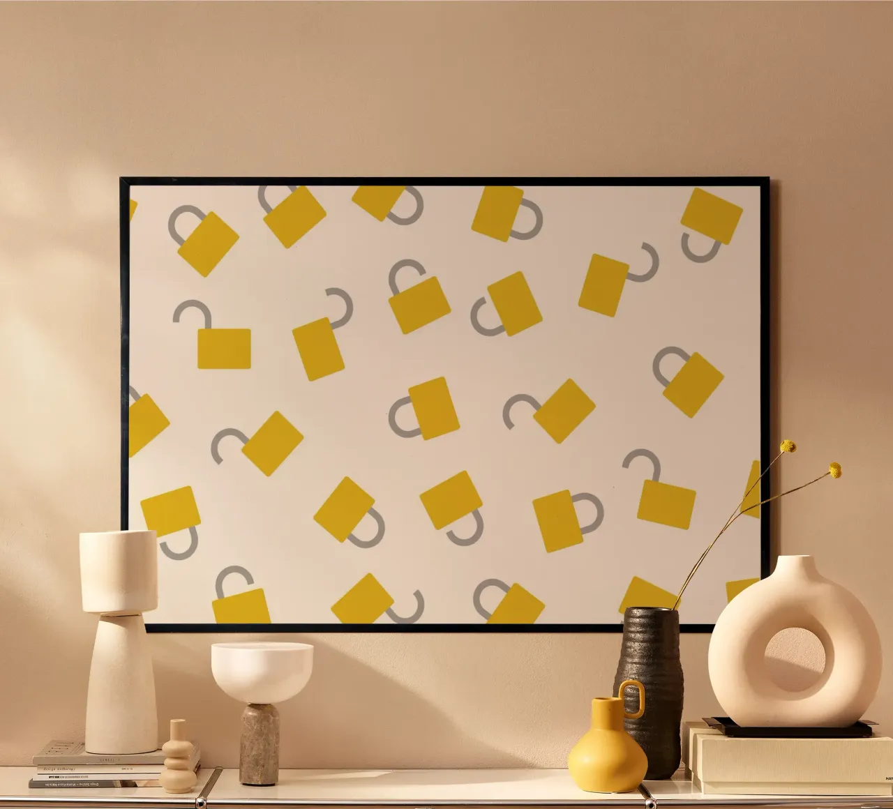 Key Open Random poster van Studio Fun Boy