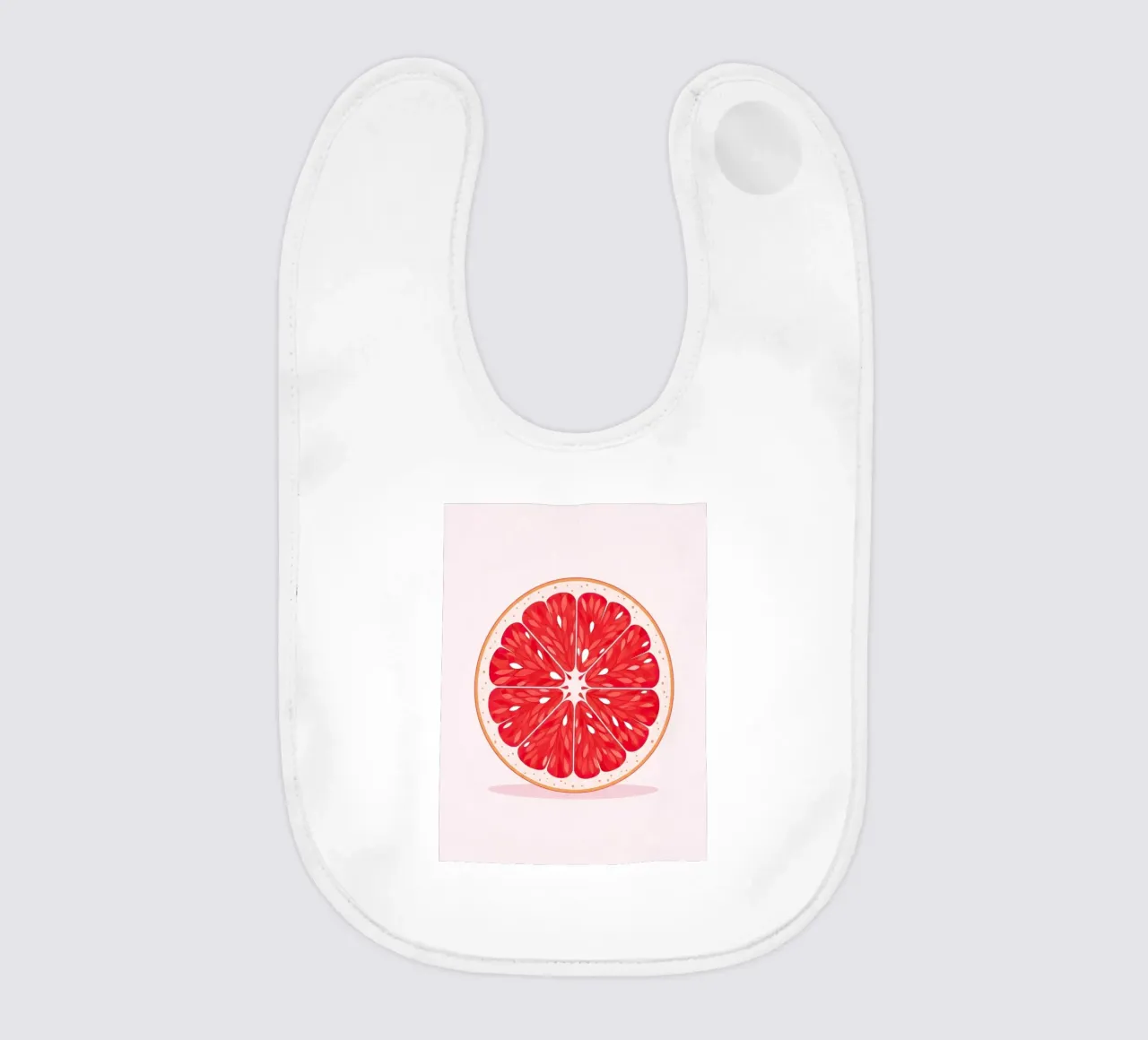 Grapefruit Half bavaglino da FlatPrint Studio