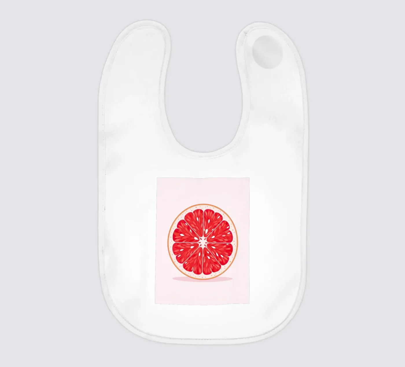 Grapefruit Half bavaglino da FlatPrint Studio