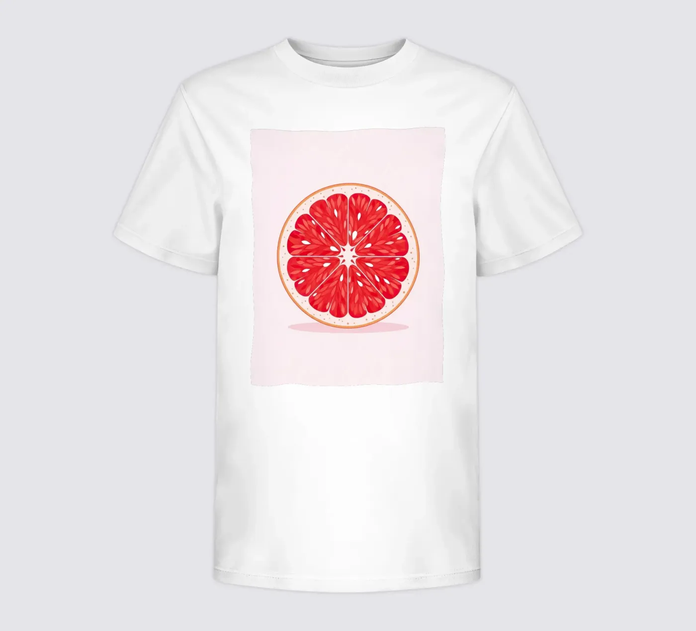 Grapefruit Half t-shirt bambini da FlatPrint Studio