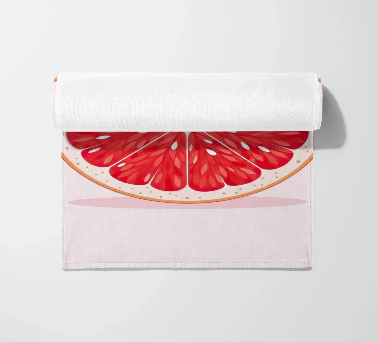 Grapefruit Half telo mare da FlatPrint Studio