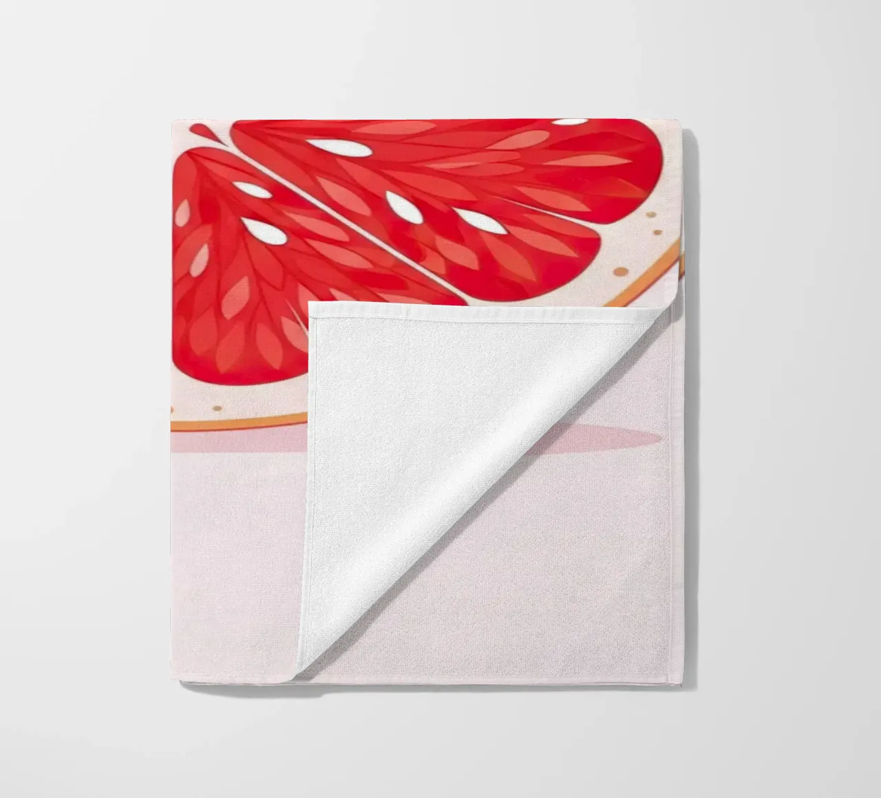 Grapefruit Half telo mare da FlatPrint Studio