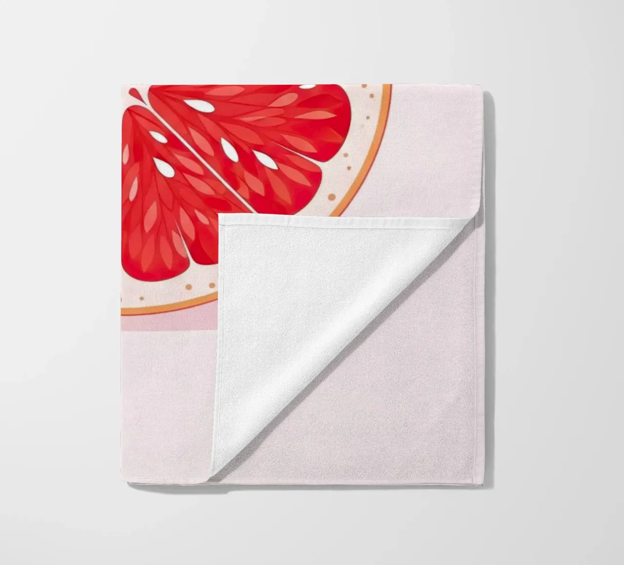 Grapefruit Half telo mare da FlatPrint Studio