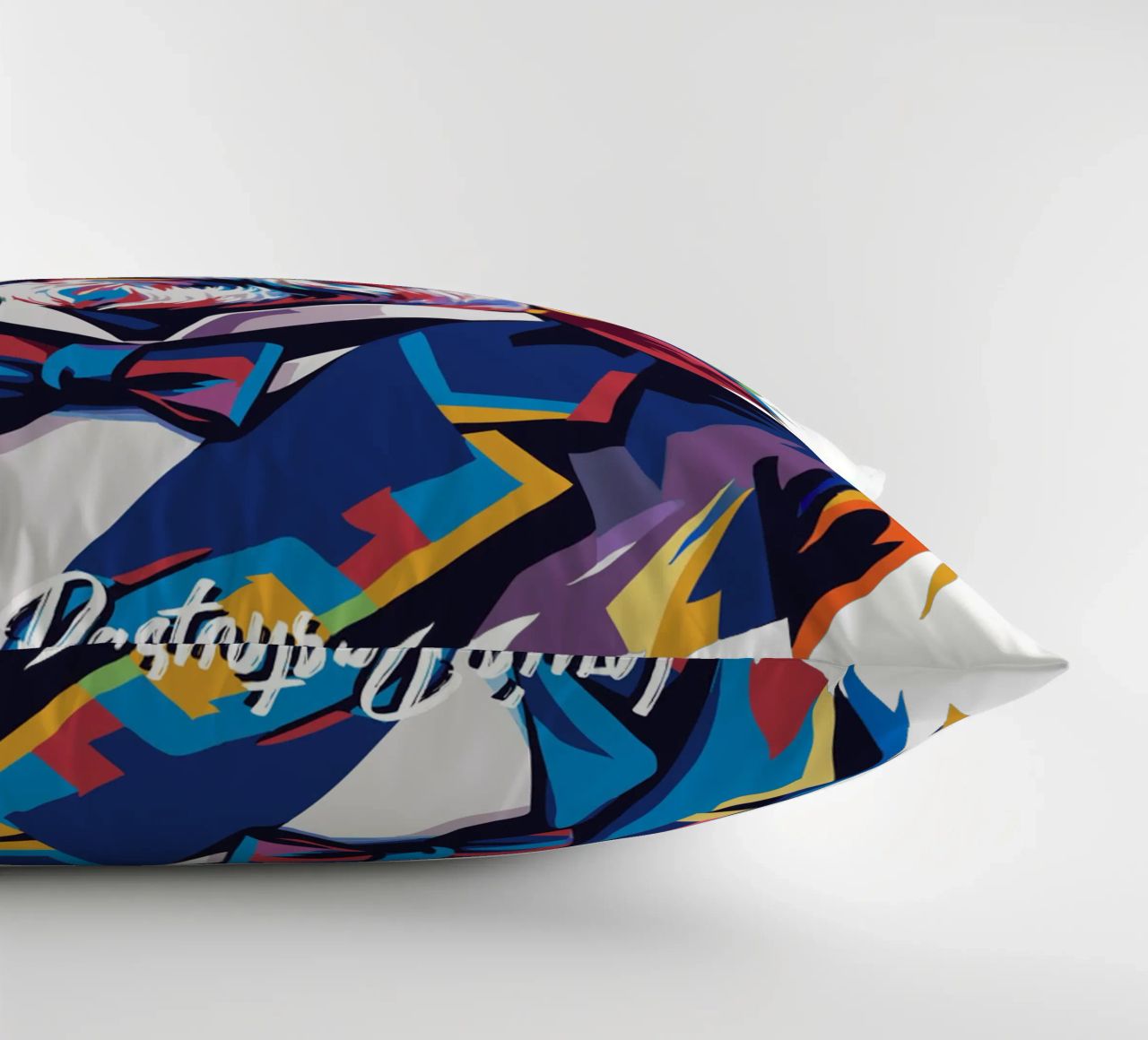 Louis Pasteur in WPAP Pop Art cuscino da vectorartnesia
