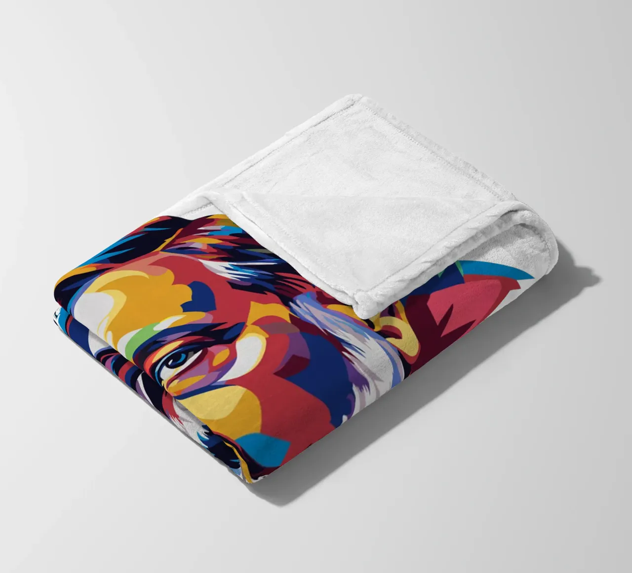 Louis Pasteur in WPAP Pop Art coperta in pile da vectorartnesia