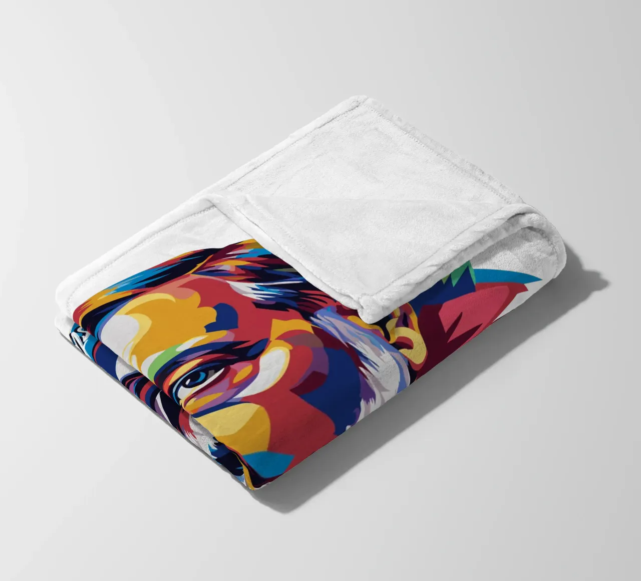 Louis Pasteur in WPAP Pop Art coperta in pile da vectorartnesia