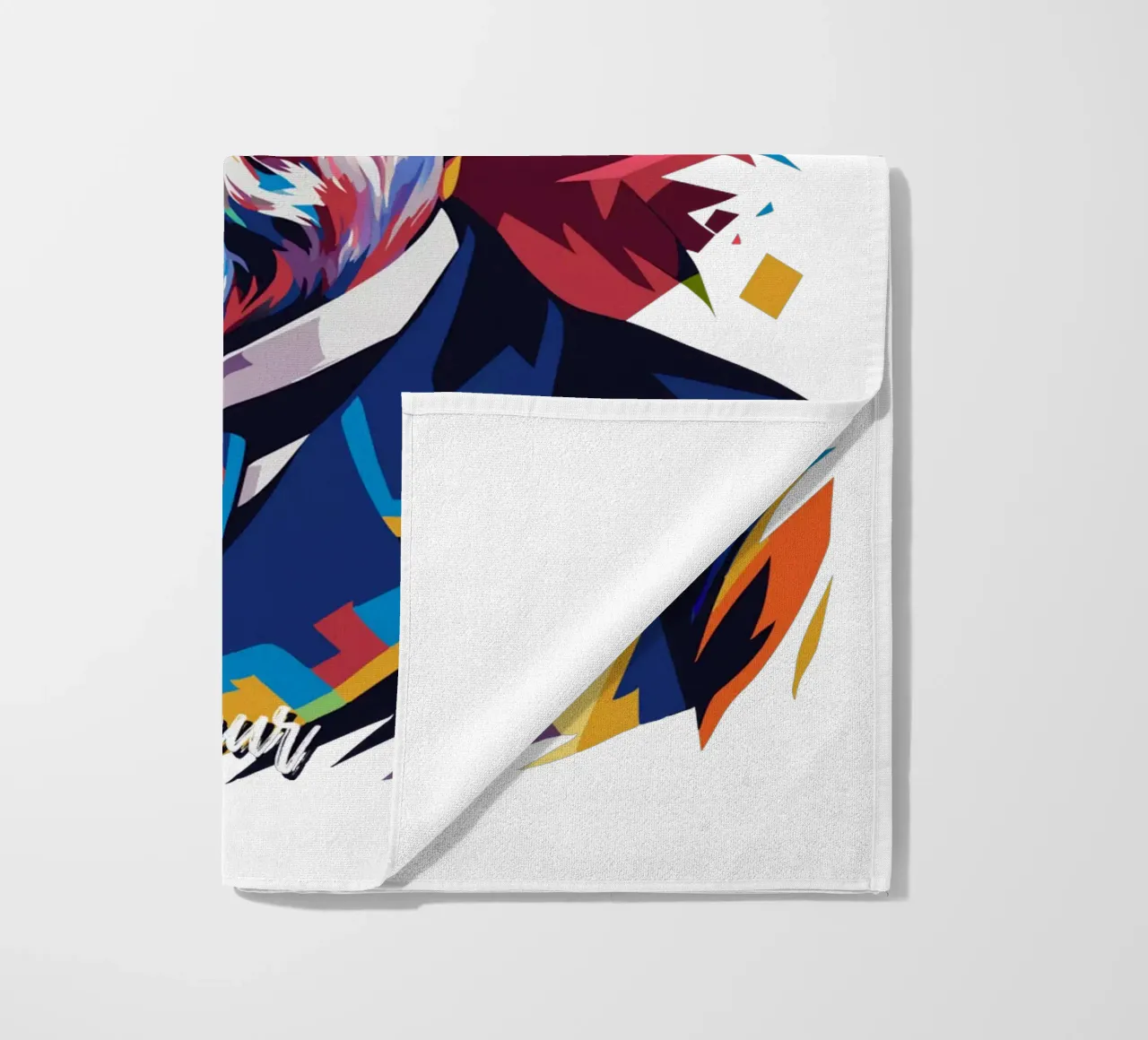 Louis Pasteur in WPAP Pop Art telo mare da vectorartnesia