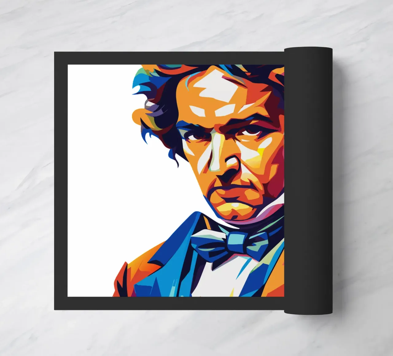 Ludwig van Beethoven WPAP Pop Art zerbino da vectorartnesia