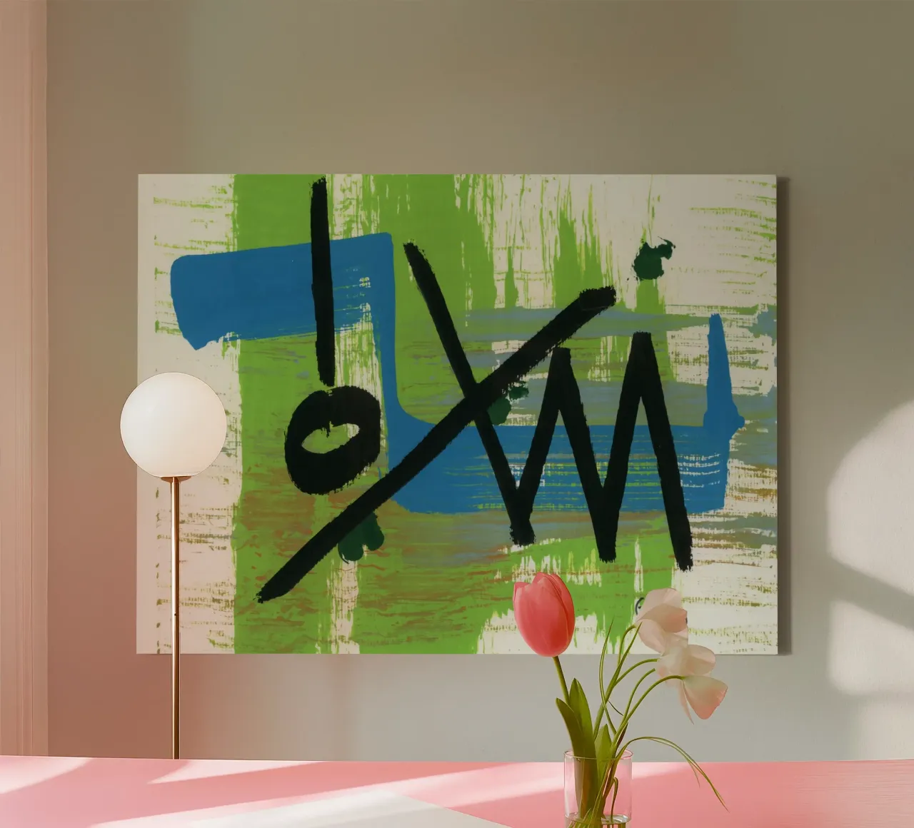 Deconstructie canvas met Baklijst van gtobonart