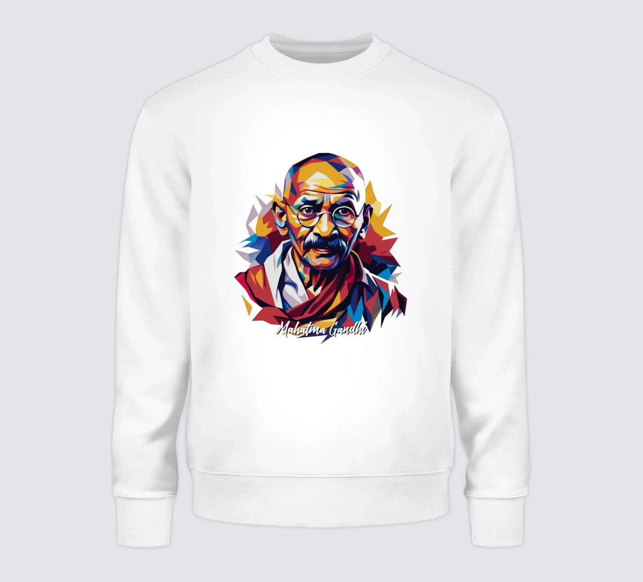 Mahatma Gandhi WPAP Pop Art felpa da vectorartnesia