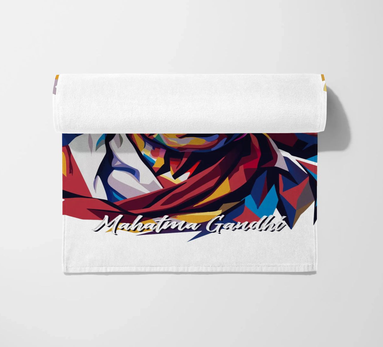 Mahatma Gandhi WPAP Pop Art telo mare da vectorartnesia