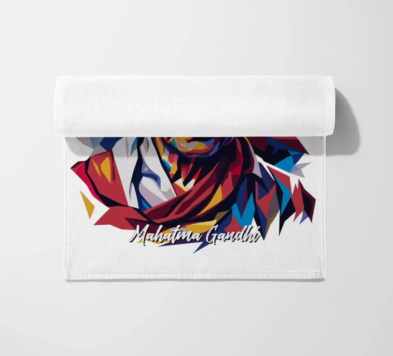 Mahatma Gandhi WPAP Pop Art telo mare da vectorartnesia