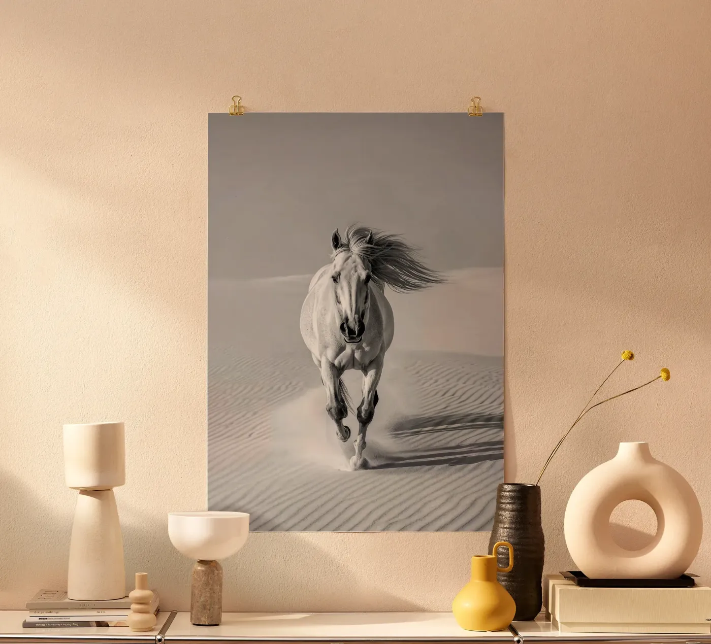 Woestijngeest poster van Hitspost