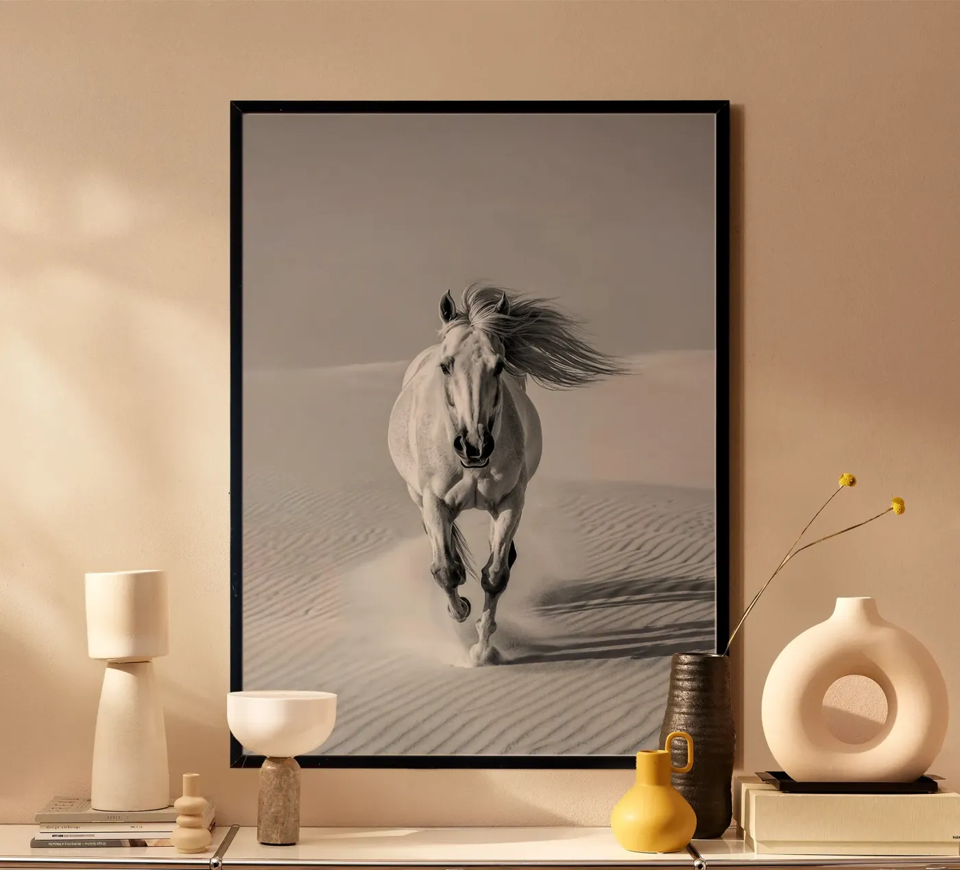 Woestijngeest poster van Hitspost