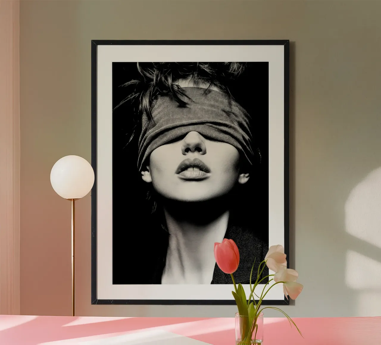 Blindfolded poster by Hitspost
