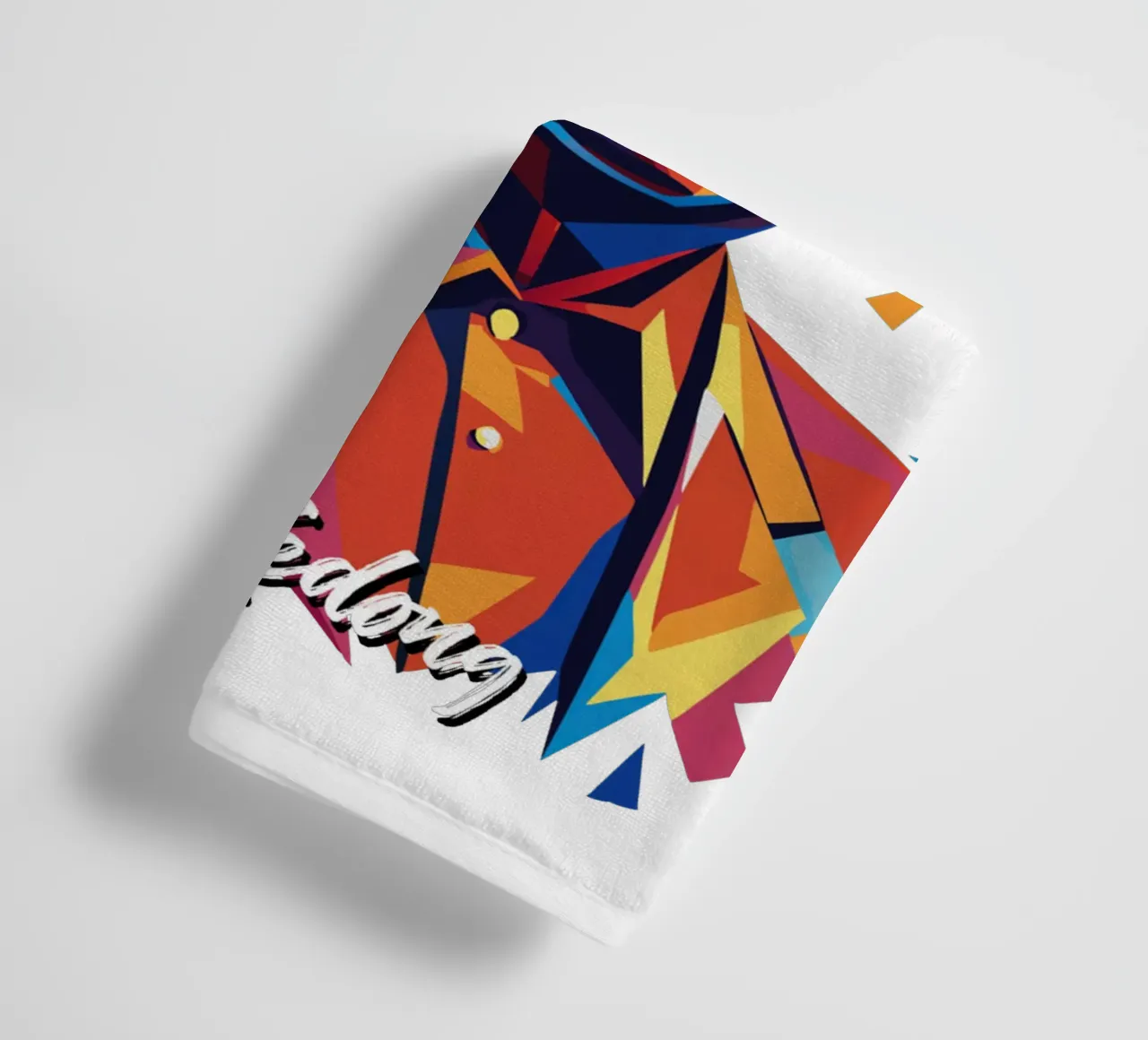 Mao Zedong in WPAP Pop Art asciugamano da bagno da vectorartnesia