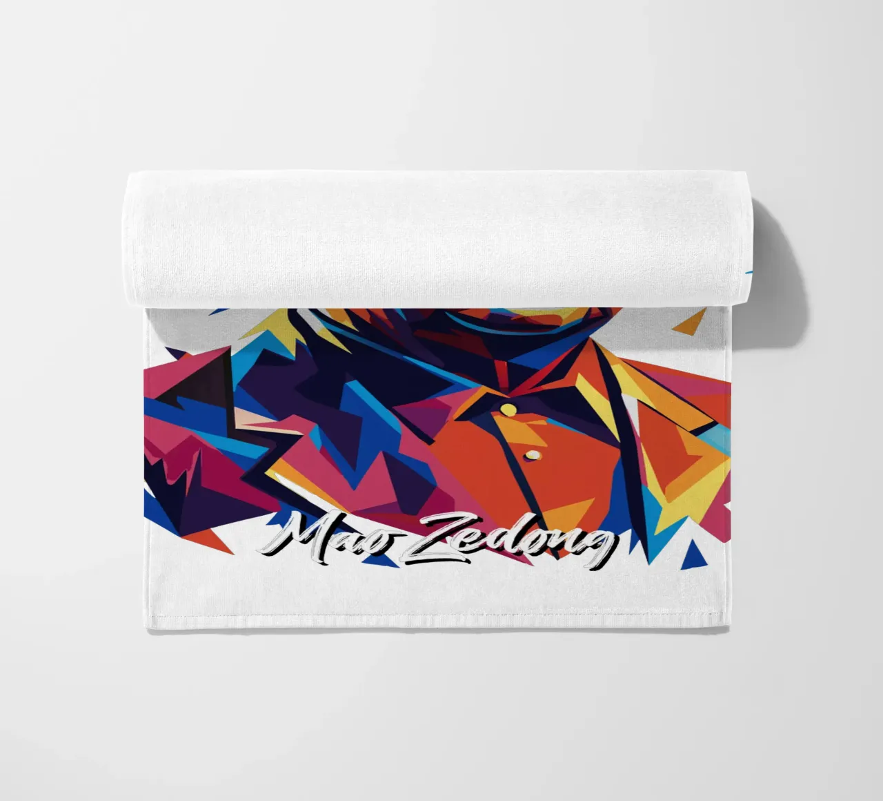 Mao Zedong in WPAP Pop Art telo mare da vectorartnesia