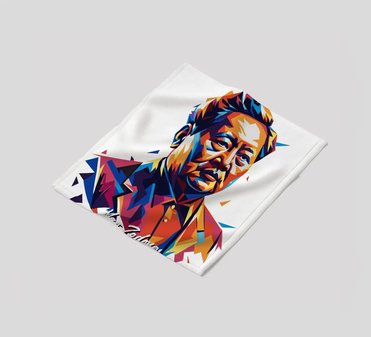 Mao Zedong in WPAP Pop Art coperta in pile da vectorartnesia