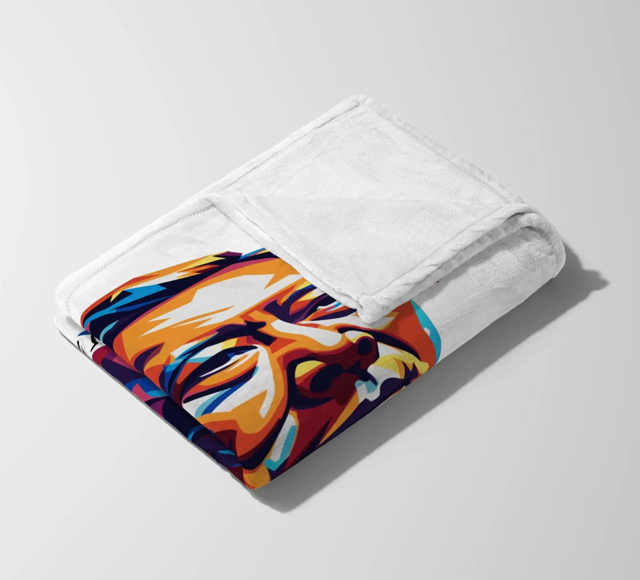 Mao Zedong in WPAP Pop Art manta de franela de vectorartnesia