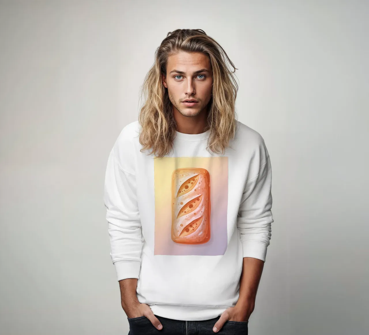 Ciabatta Rustic felpa da FlatPrint Studio