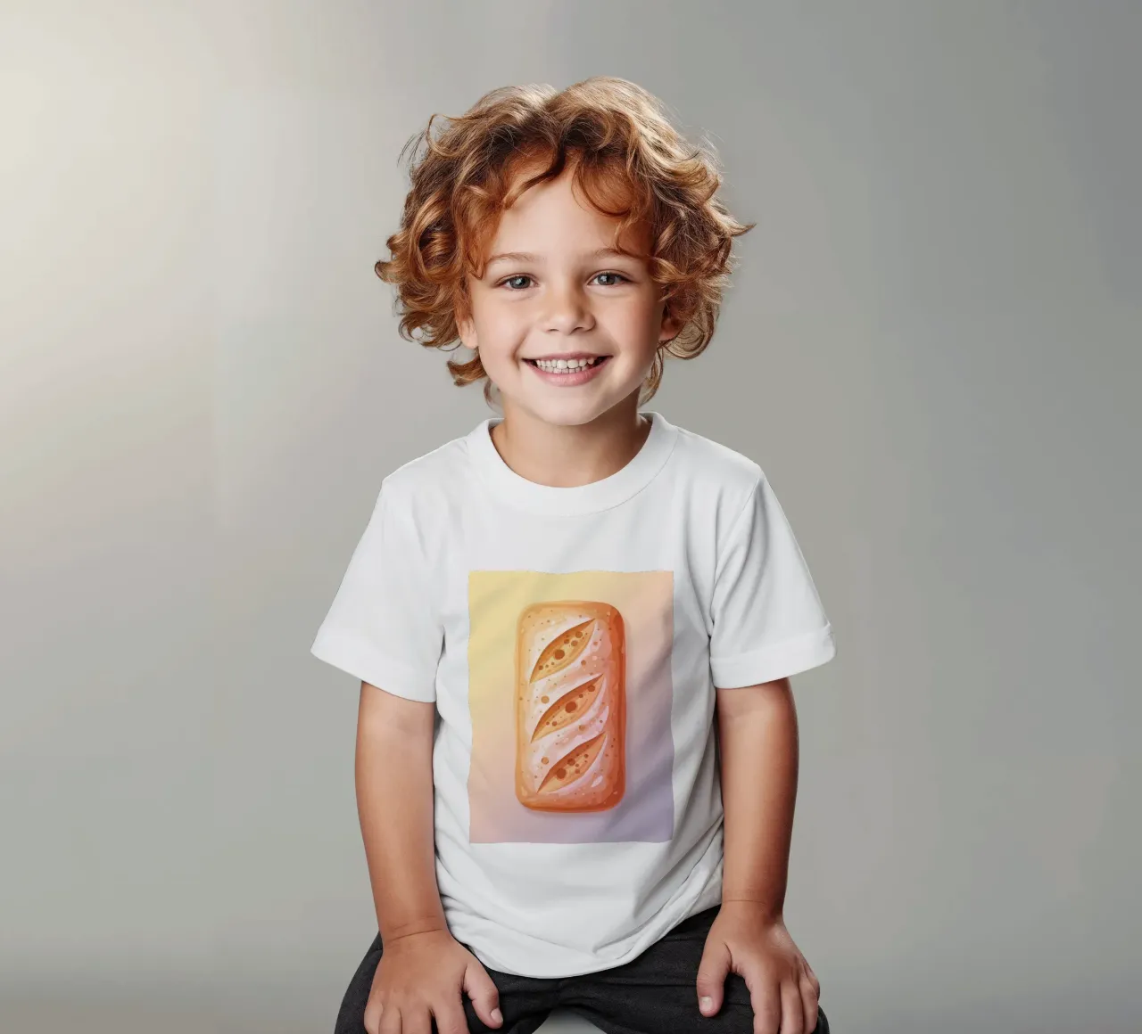 Ciabatta Rustic kinder t-shirt van FlatPrint Studio