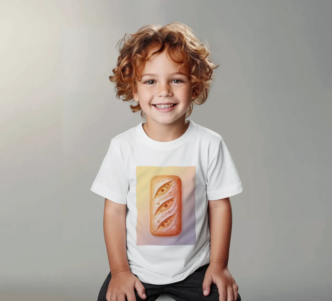 Ciabatta Rustic t-shirt bambini da FlatPrint Studio