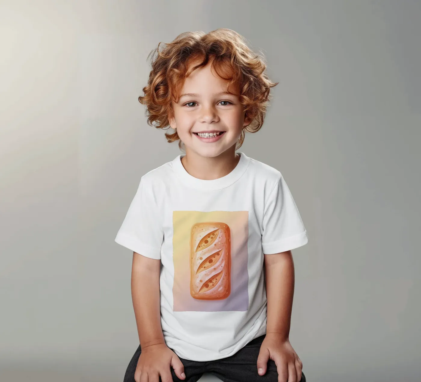 Ciabatta Rustic t-shirt bambini da FlatPrint Studio
