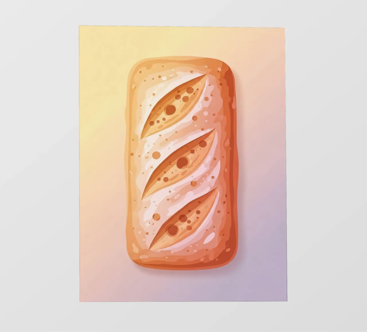 Ciabatta Rustic pellicola backlit da FlatPrint Studio