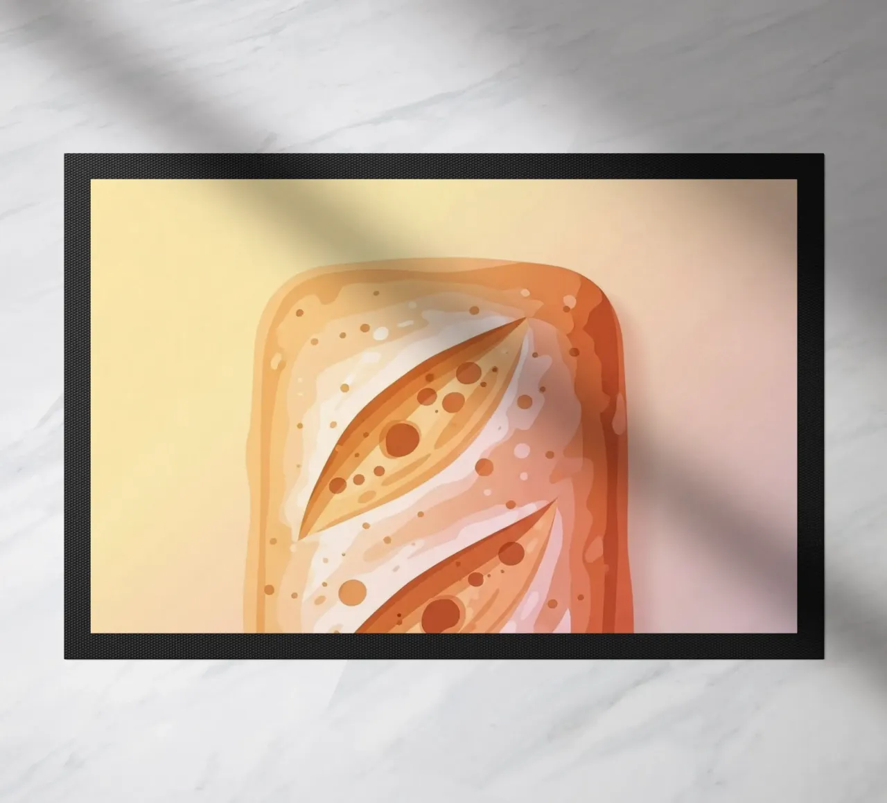 Ciabatta Rustic Fußmatte von FlatPrint Studio