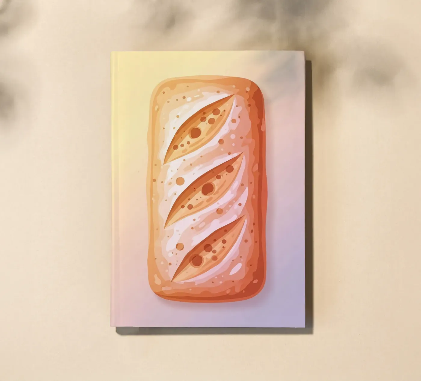 Ciabatta Rustic notebook by FlatPrint Studio