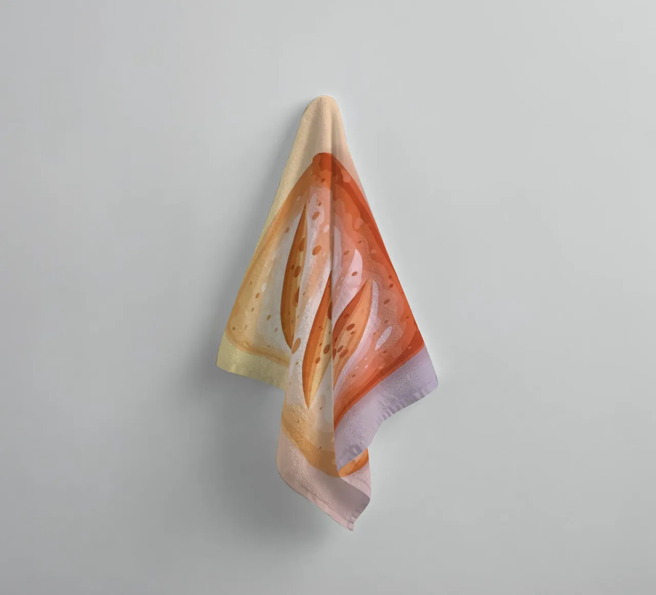 Ciabatta Rustic towel by FlatPrint Studio