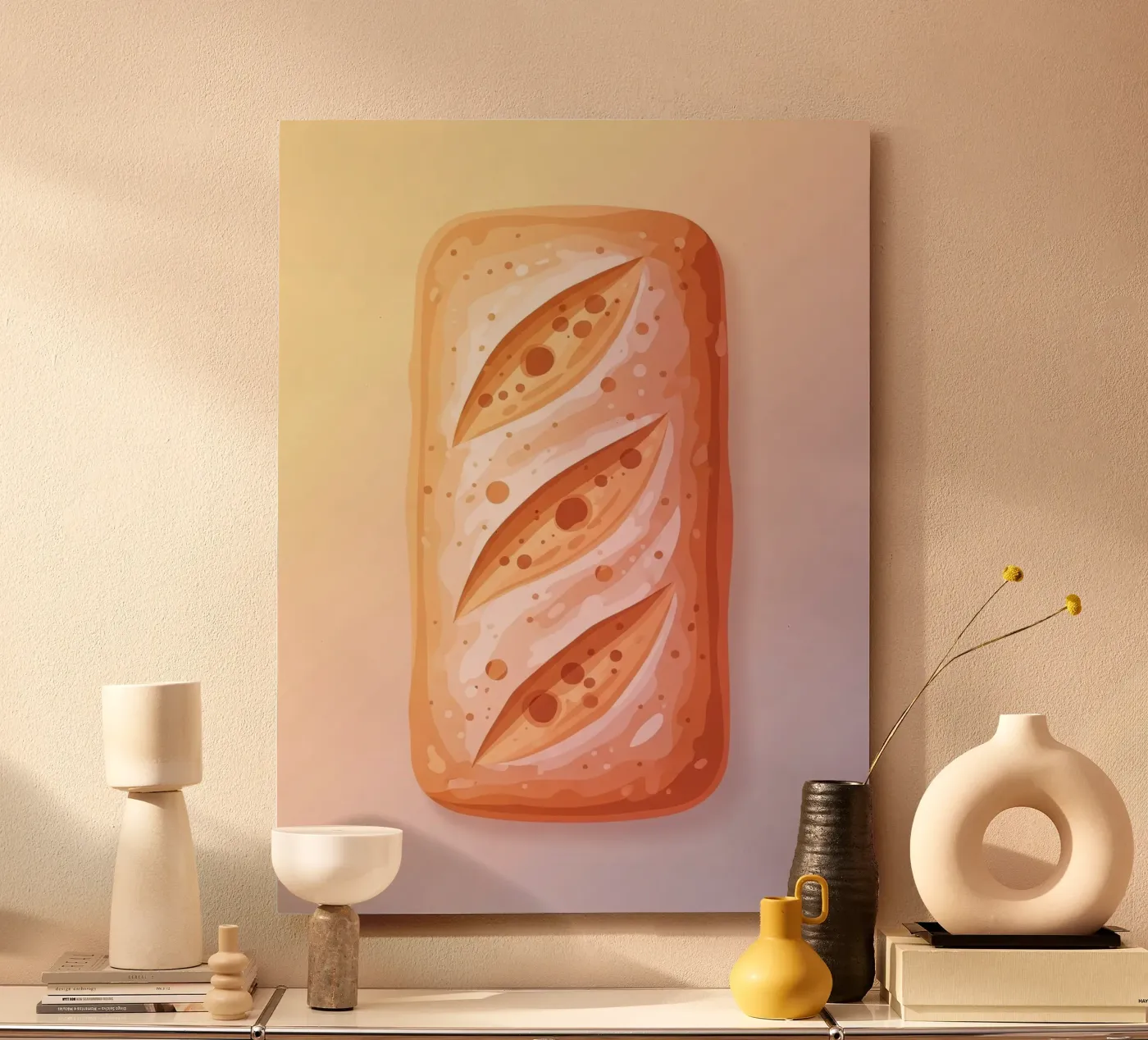 Ciabatta Rustic forex plate by FlatPrint Studio