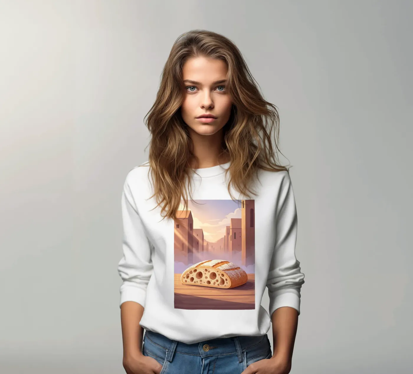Ciabatta Rustic felpa da FlatPrint Studio