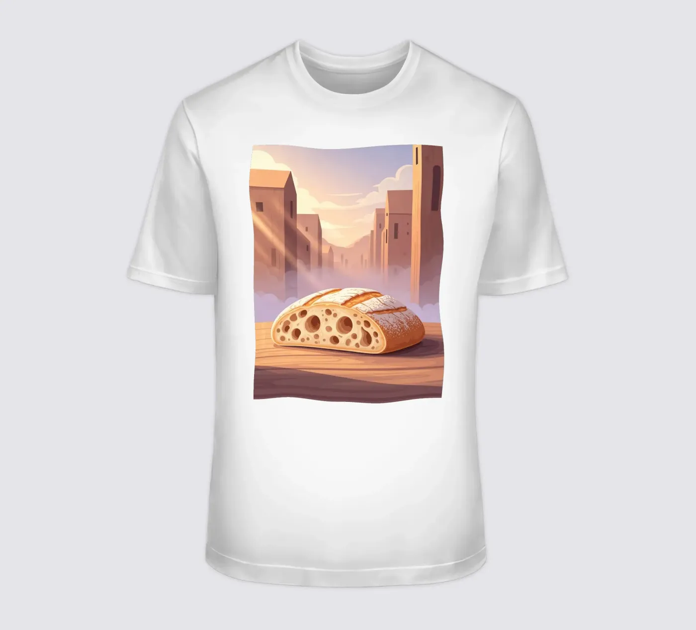 Ciabatta Rustic t-shirt da FlatPrint Studio