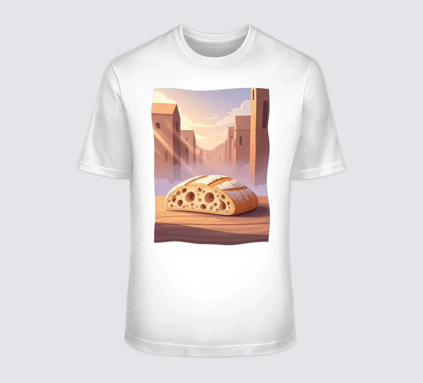 Ciabatta Rustic t-shirt da FlatPrint Studio