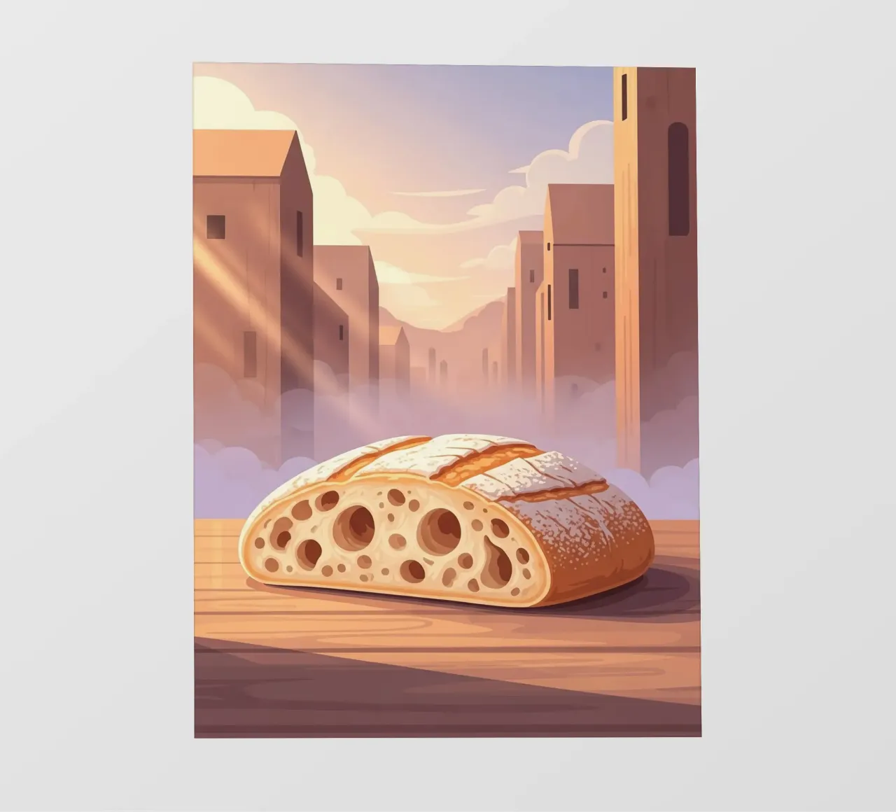 Rustic slipper pellicola backlit da FlatPrint Studio