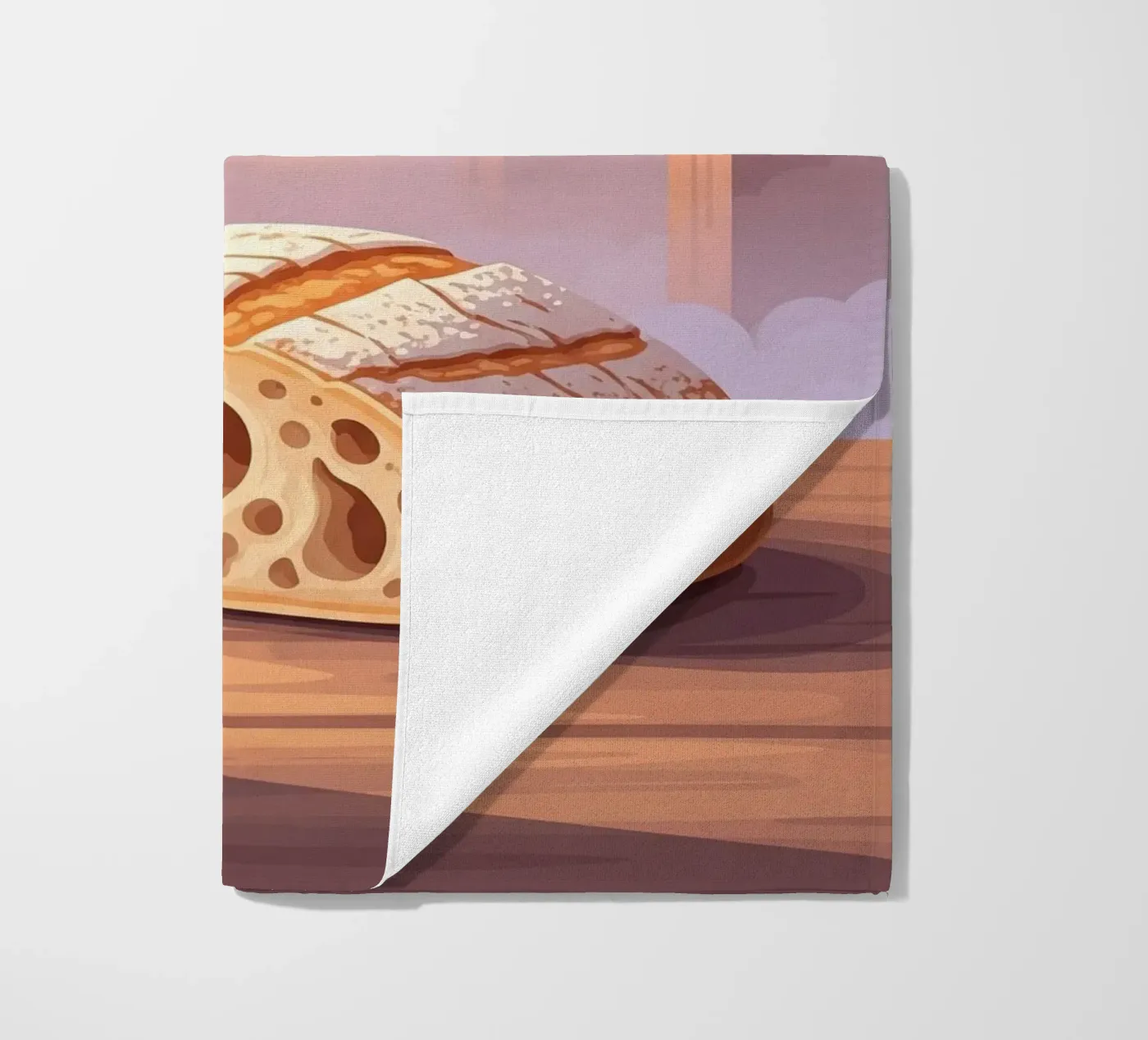 Rustieke slipper strandhanddoek van FlatPrint Studio