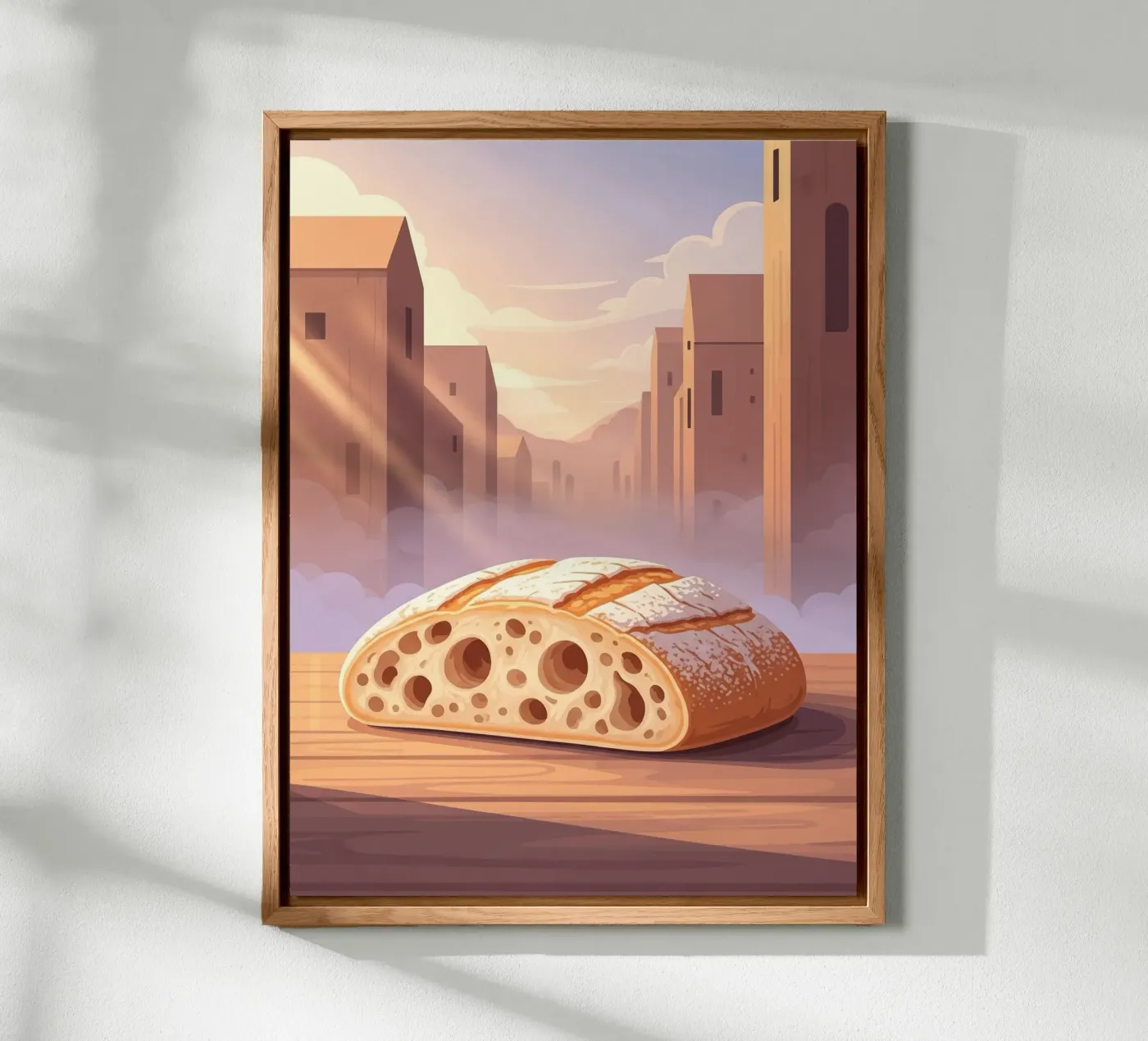 Pantoufle Rustic panneau forex de FlatPrint Studio