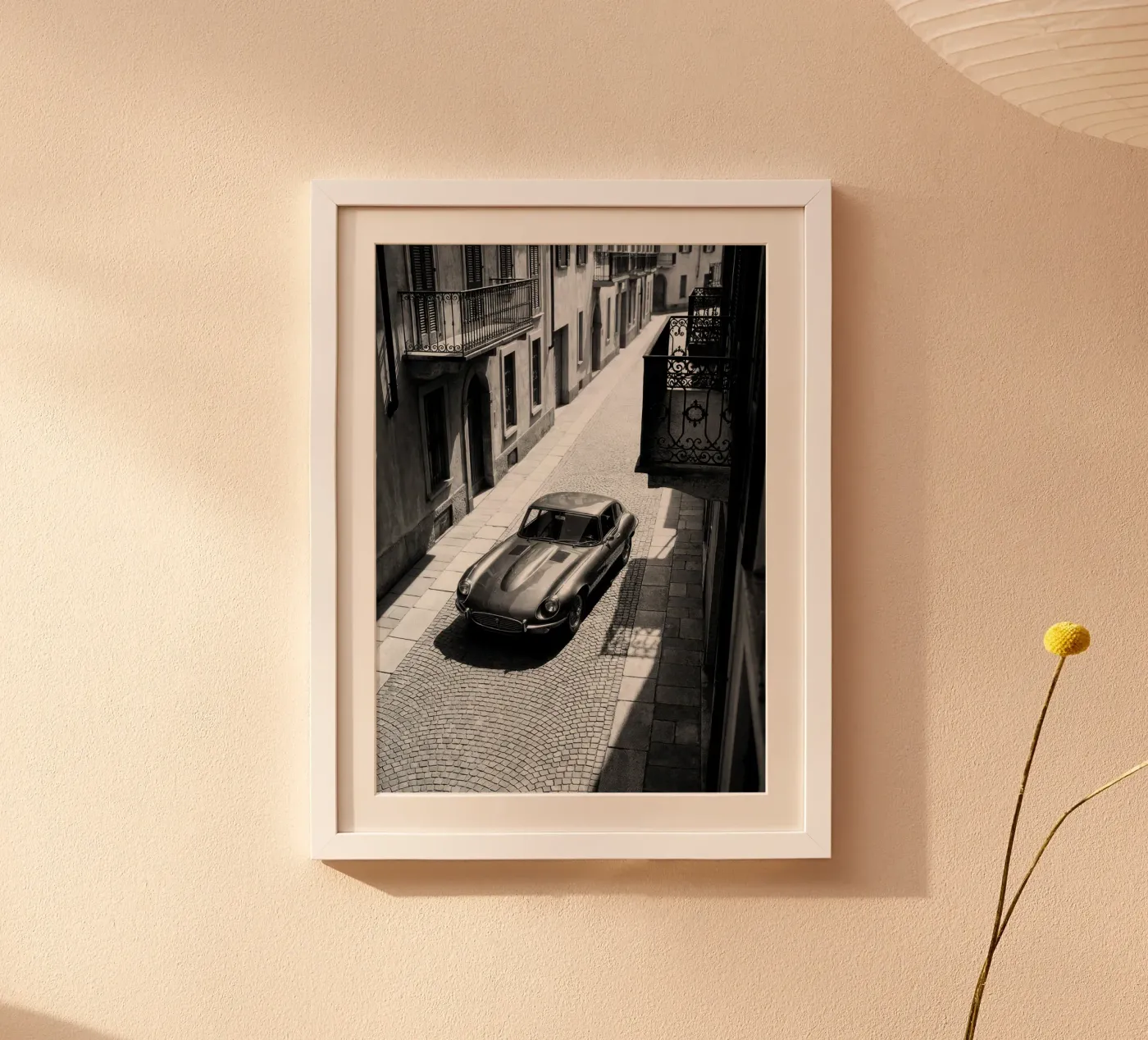 Jaguar E-Type Auto's poster van Hitspost