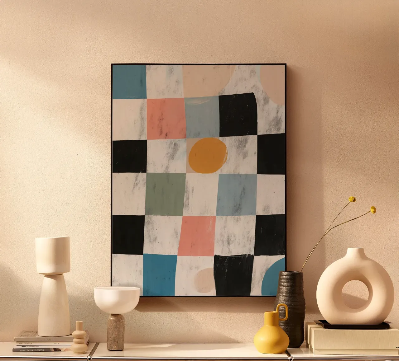 Color Geometry V plexiglass da Nadjaa