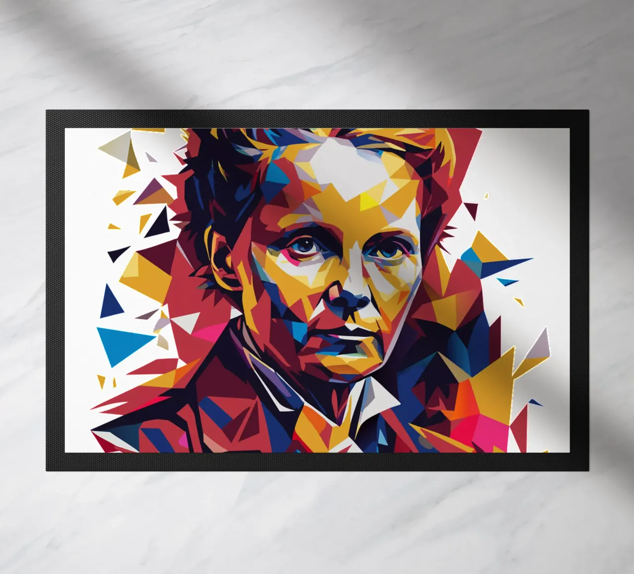 Marie Curie WPAP Pop Art zerbino da vectorartnesia