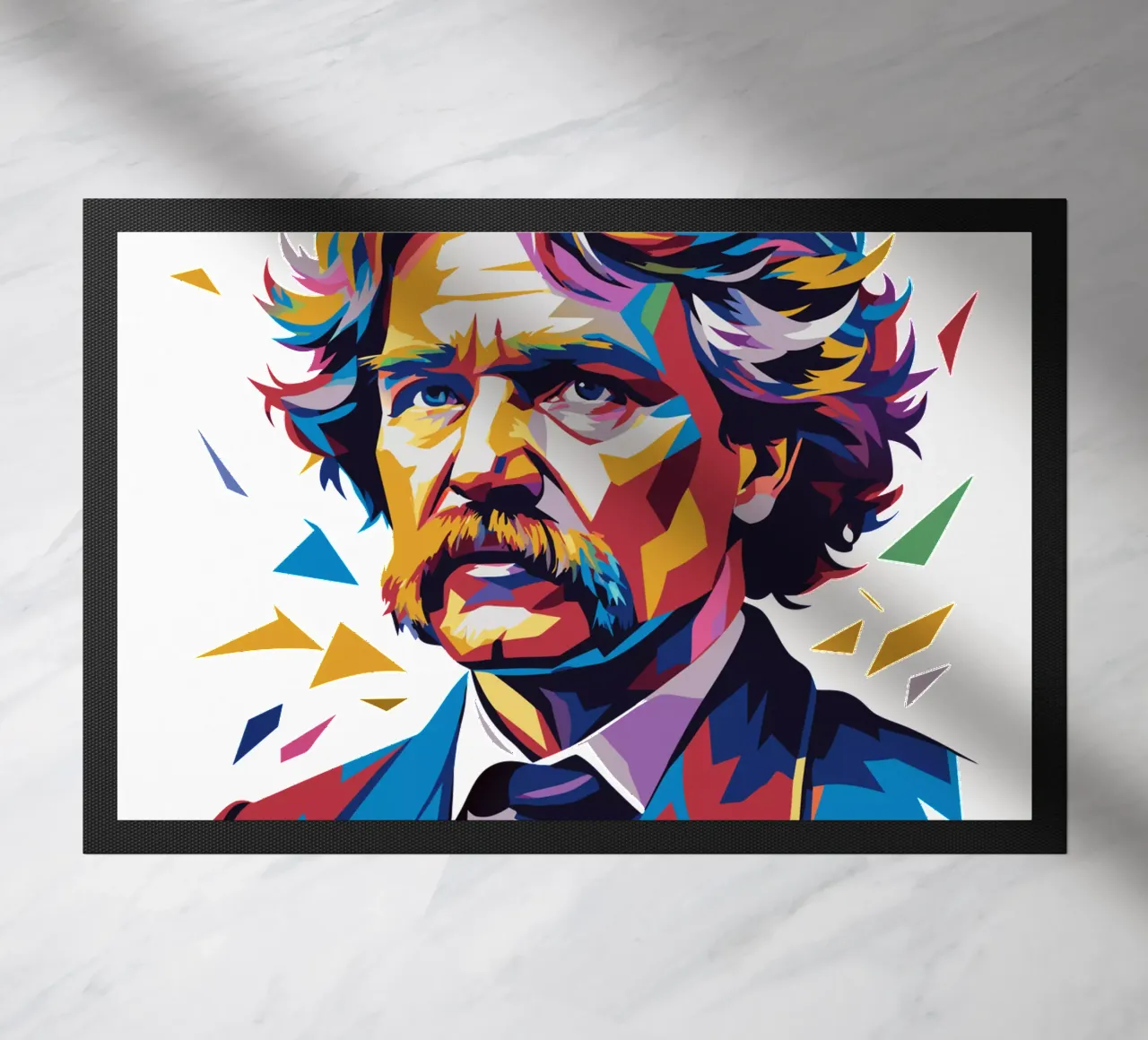 Mark Twain WPAP Pop Art zerbino da vectorartnesia