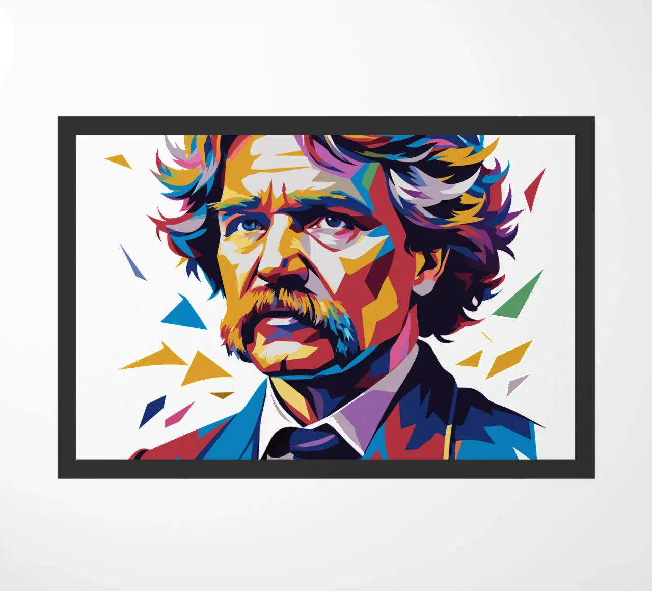 Mark Twain WPAP Pop Art zerbino da vectorartnesia
