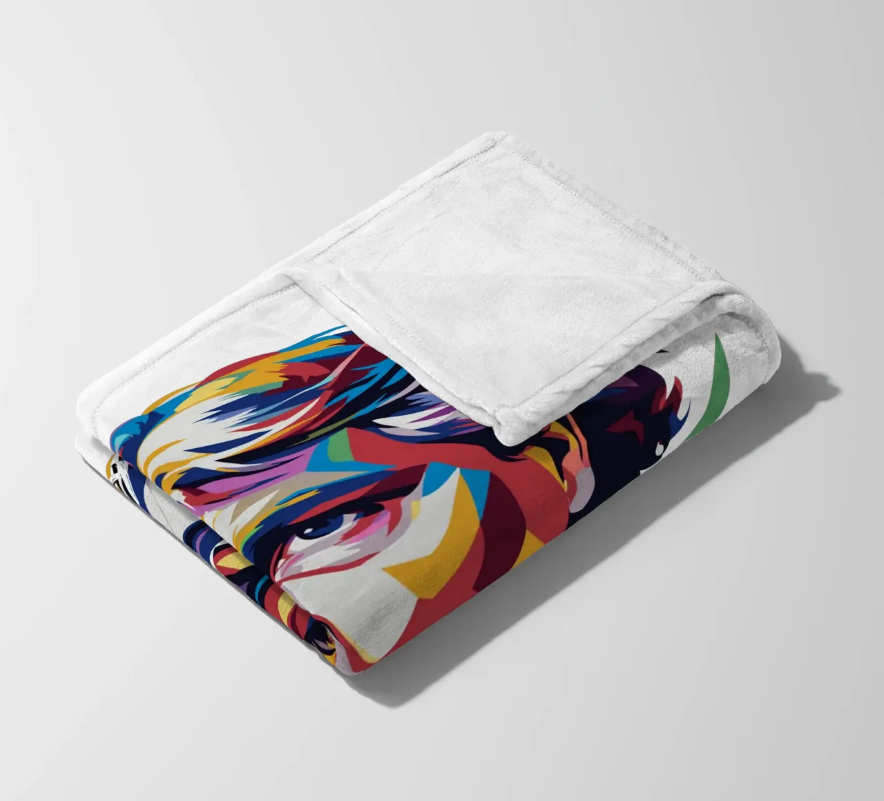 Mark Twain WPAP Pop Art coperta in pile da vectorartnesia