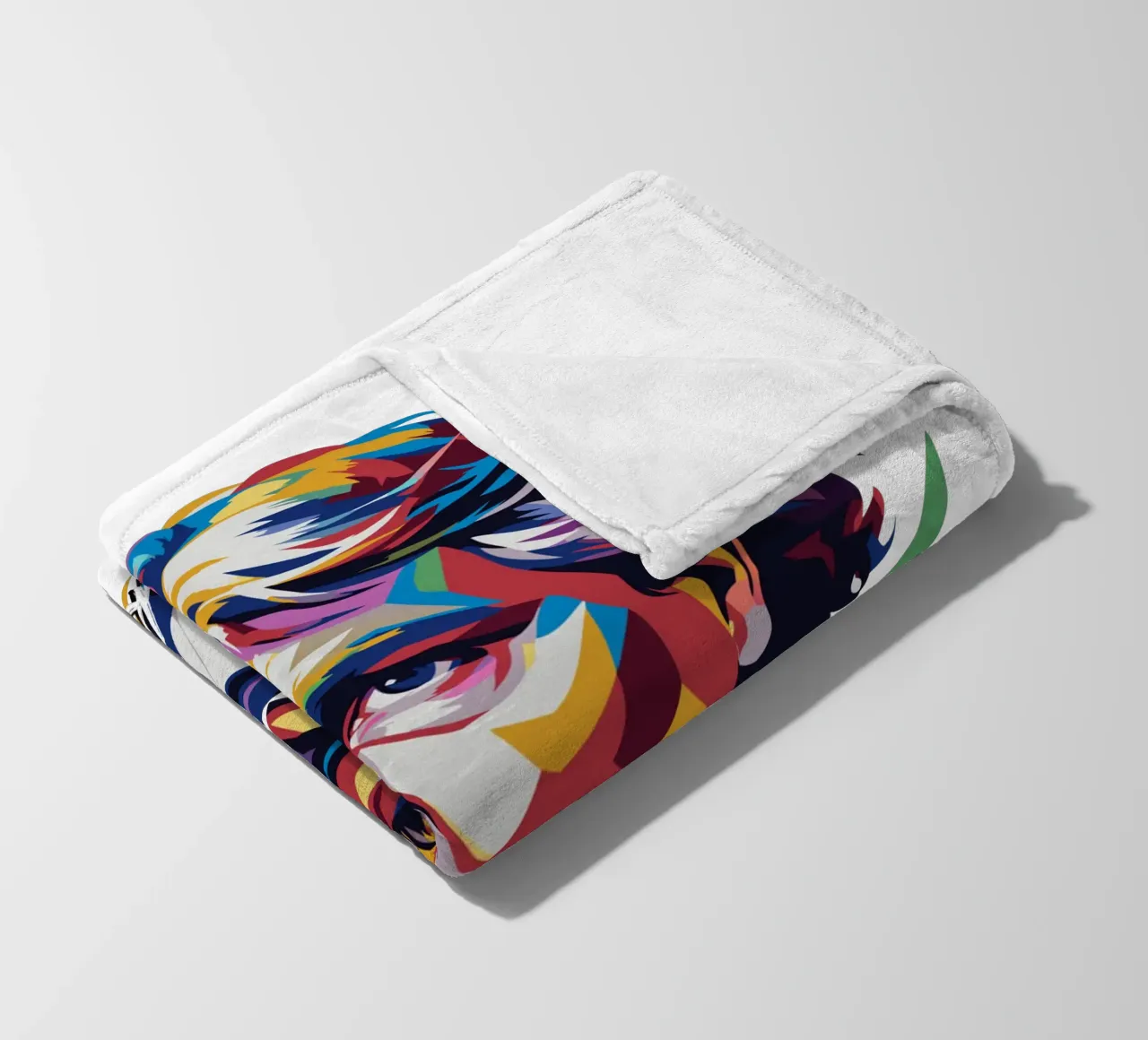 Mark Twain WPAP Pop Art coperta in pile da vectorartnesia