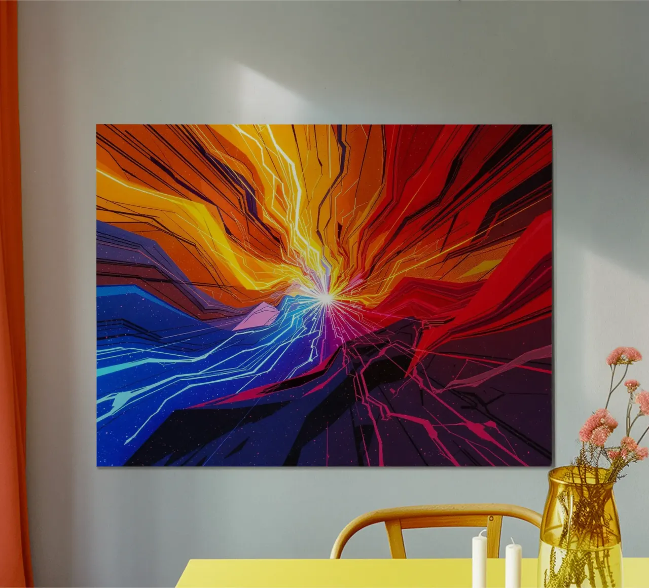 Broken floodlight poster da CASTILO