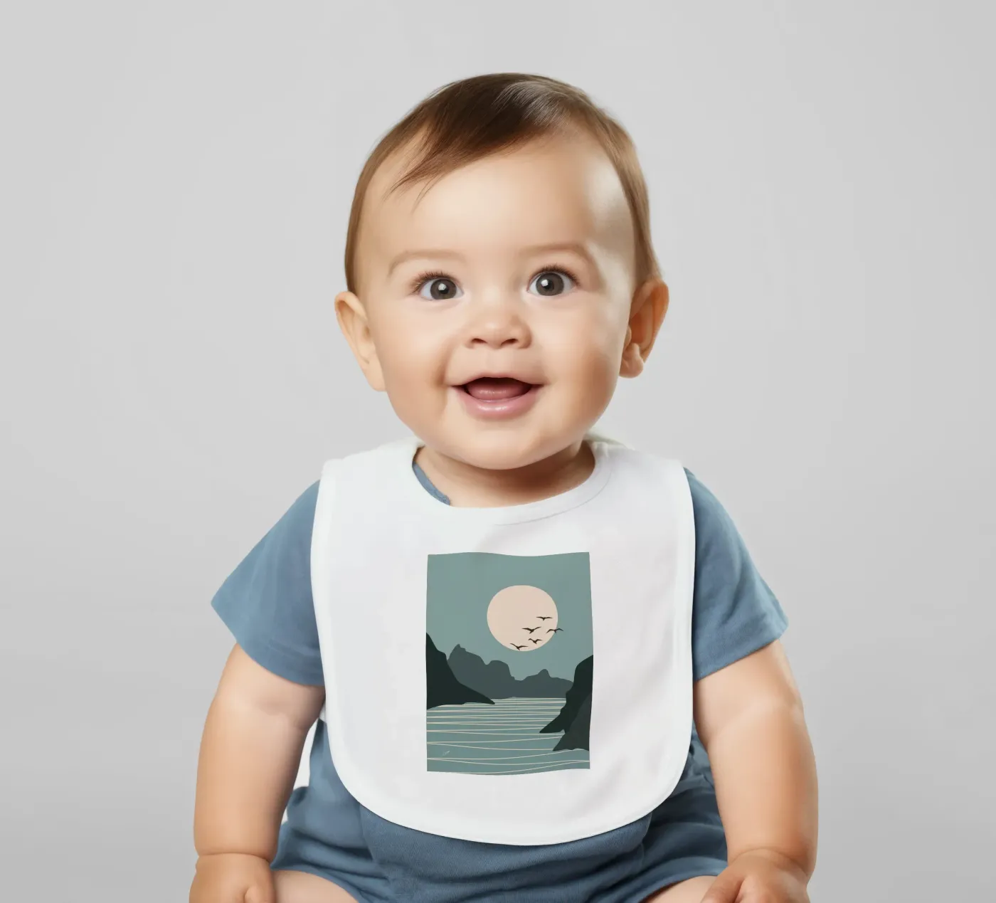 Mondseite Babylätzchen von zeriayam