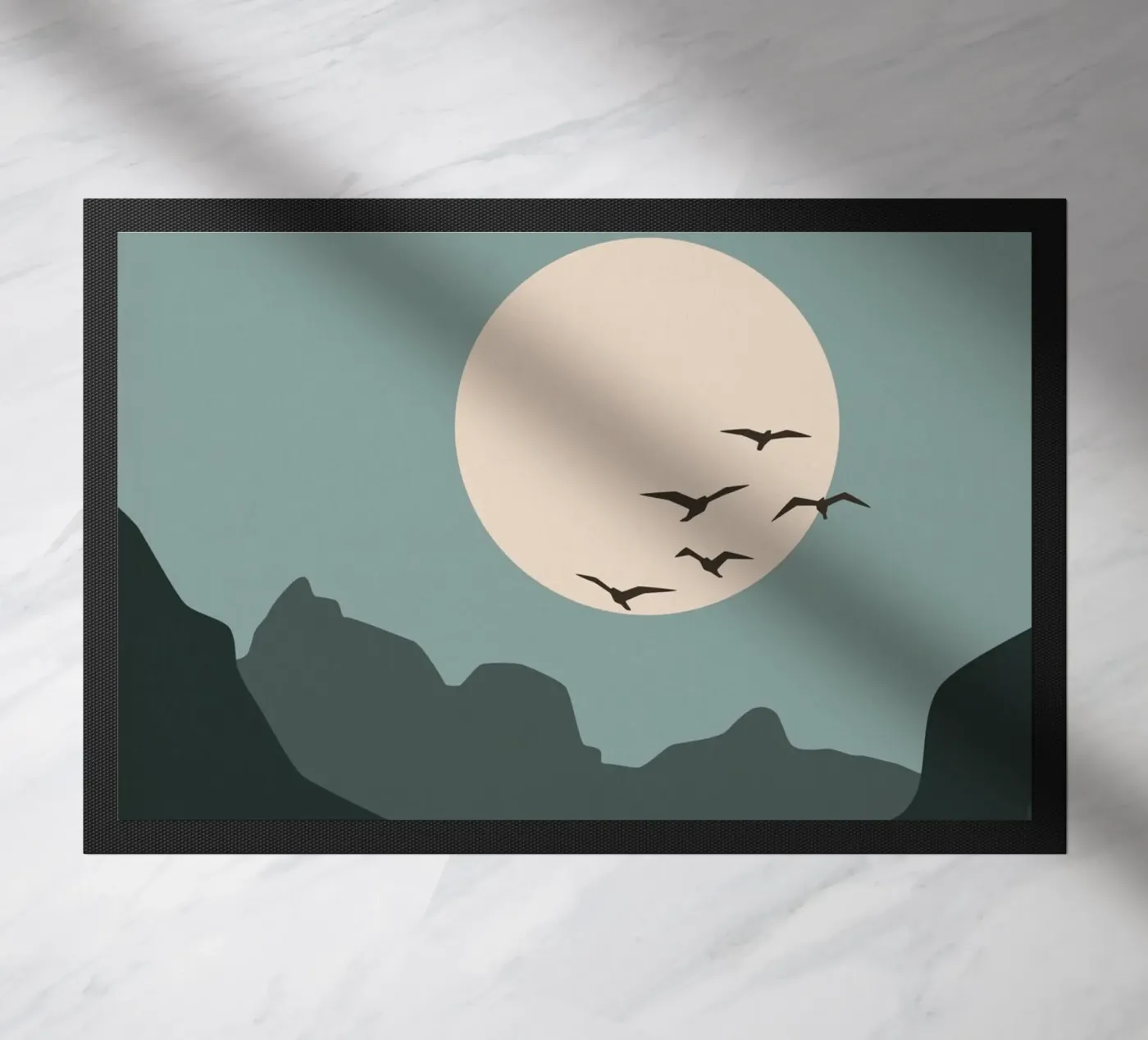 Moon Side doormat by zeriayam