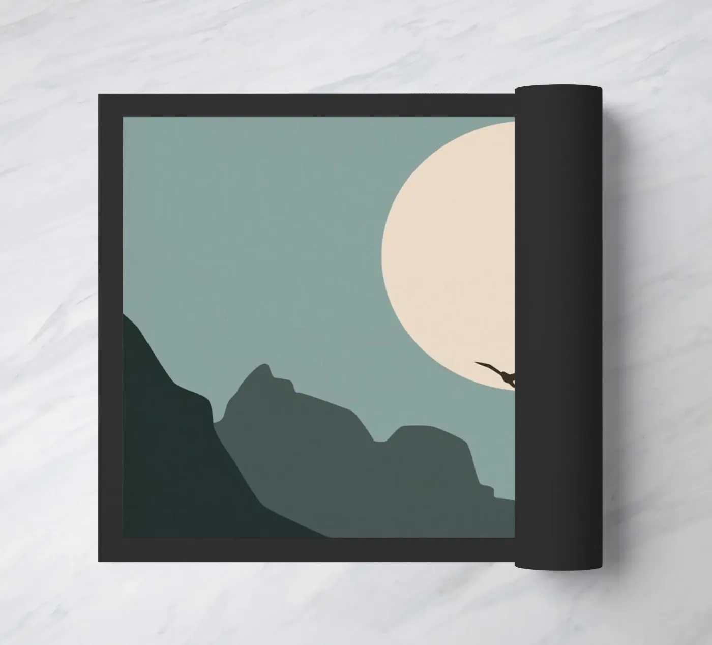 Moon Side doormat by zeriayam